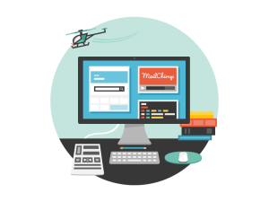 Website portfolio illustration